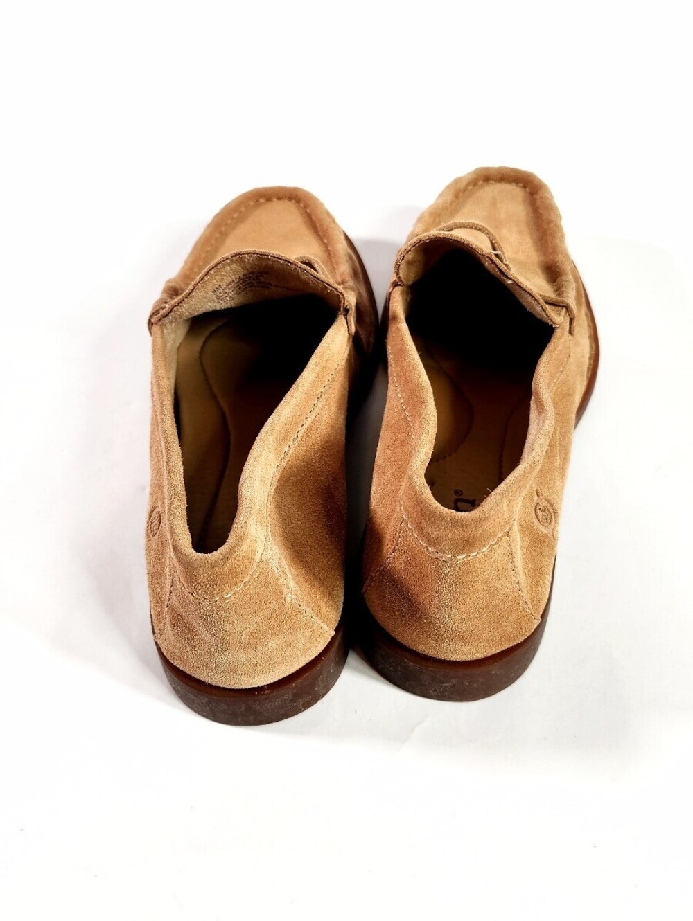 Born Women's Suede Penny Loafers Tan Size 9 - Picture 3 of 9